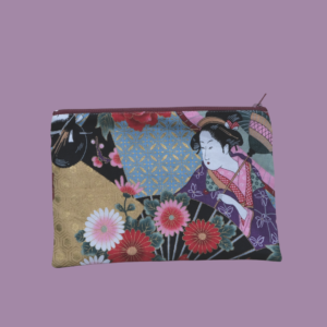 Trousse zippée Geisha