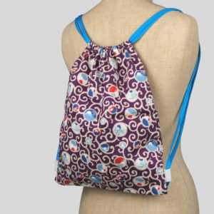 Petit sac à dos Fujisan violet