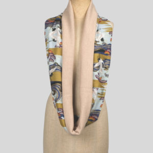 Écharpe Infinity Tsuru beige