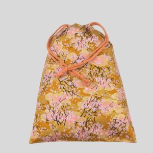 Pochon en coton Sakura Orange