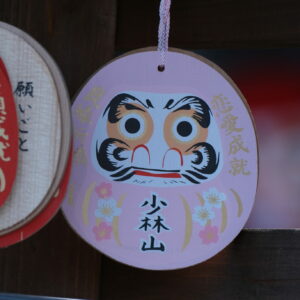 Ema Daruma rose–Shorinzan Daruma-ji Temple