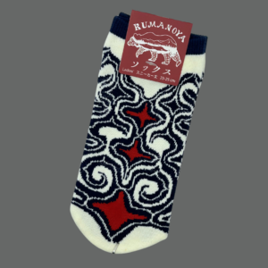 Socquettes femmes - Motifs Ainu.