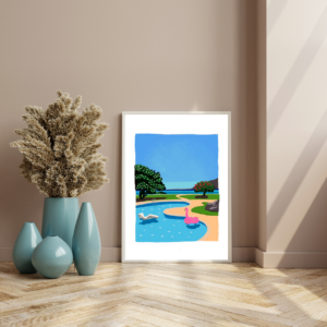 Illustration A5 "beautiful house"