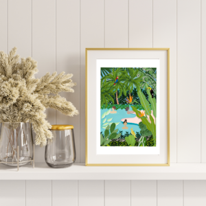 Illustration A5 « Jungle ».