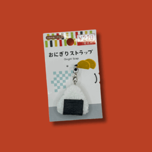 Porte-clé strap Onigiri 3D