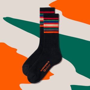 Chaussettes FAMILY MART - Modèle en édition limitée inspiré du visuel principal du Fuji Rock 2025.