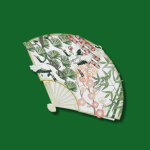 Goshuin Grues Japonaises découpé du sanctuaire Shinmeigu – Edition limitée.