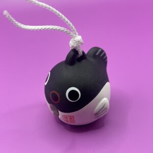 Clochette Fugu en céramique de Yamaguchi.
