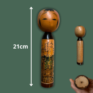 Kokeshi vintage (Taille approx. H21cm).