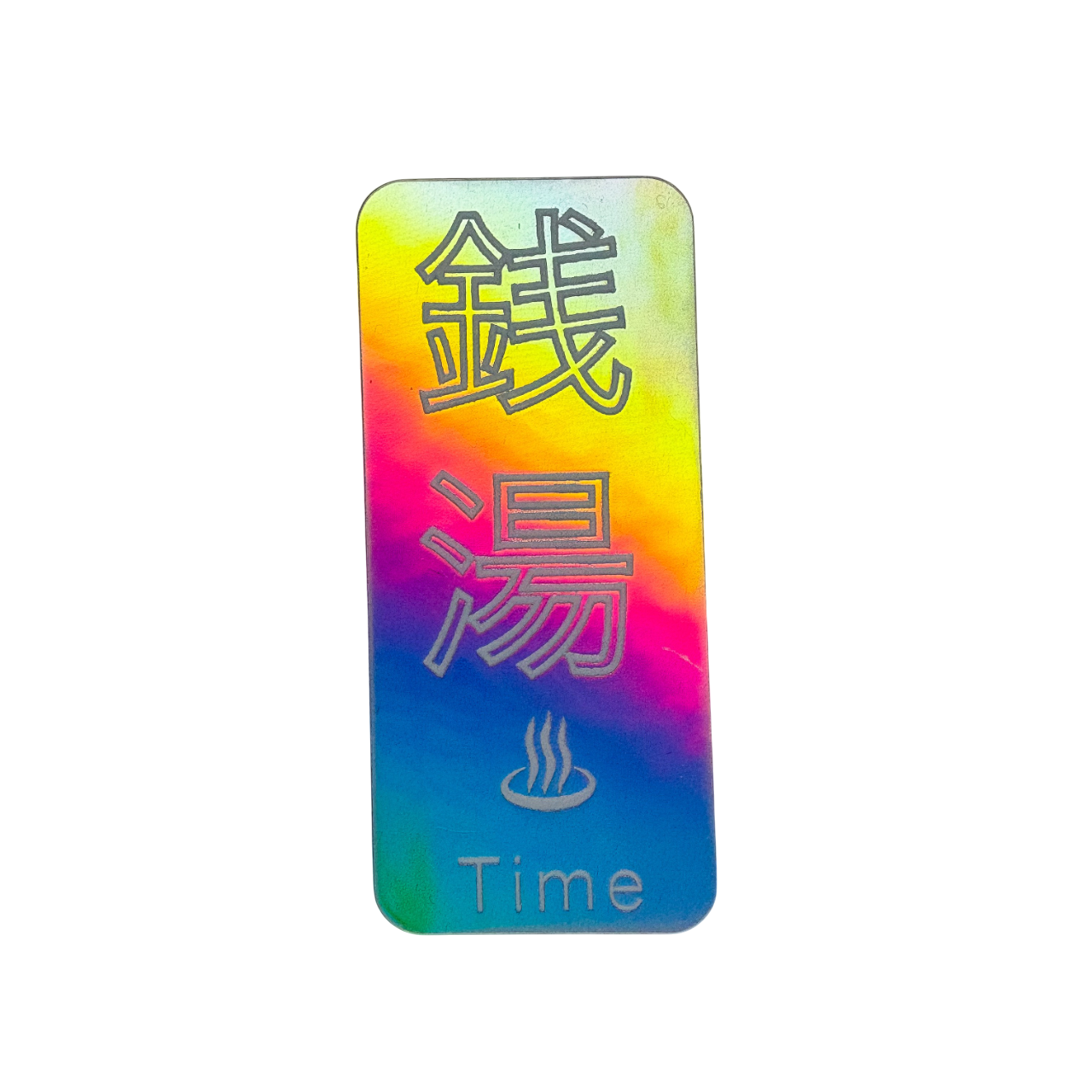 Big Sento Time Holographic sticker