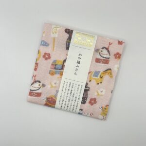 Nakagawa Masashichi Shoten "Serviette Cheval fond rose"