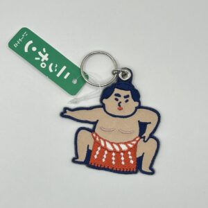 Porte clé patch textile SUMO