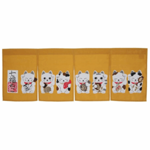 Narumi Noren Orange 85 x 30cm