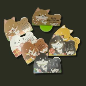 Calendrier de bureau Chien 2026