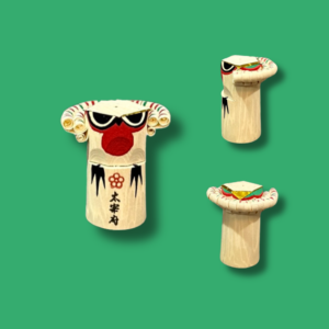 Statue en bois du sanctuaire Dazaifu Tenmangu