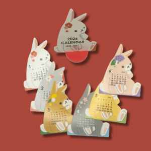 Calendrier de bureau Lapin 2026