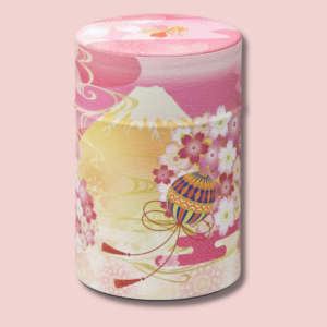 Cha-Zutsu (boîte à thé) Série Mont Fuji ROSE