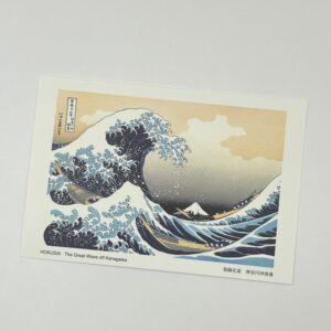 Carte postale HOKUSAI The great wave of Kanagawa.