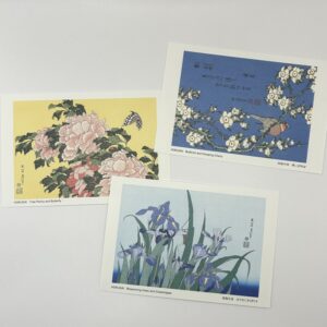 Set de 3 Cartes postales HOKUSAI