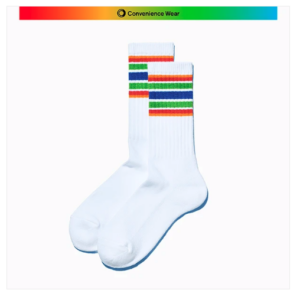 1 paire de Chaussettes 45th anniversaire Family Mart