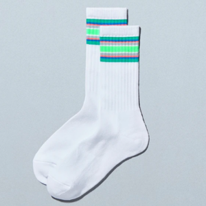 1 paire de Chaussettes 2026 SPRING color/white Family Mart