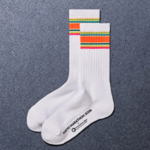 1 paire de Chaussettes TOKYO MARATHON 2026 Family Mart - Collector
